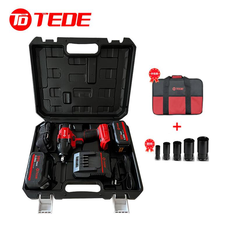 TEDE TD-9089 TEDE 1/2寸锂电充电式无刷电镐 两电一充 TD-9089 （单位：套） 两电一充 （单位：套）