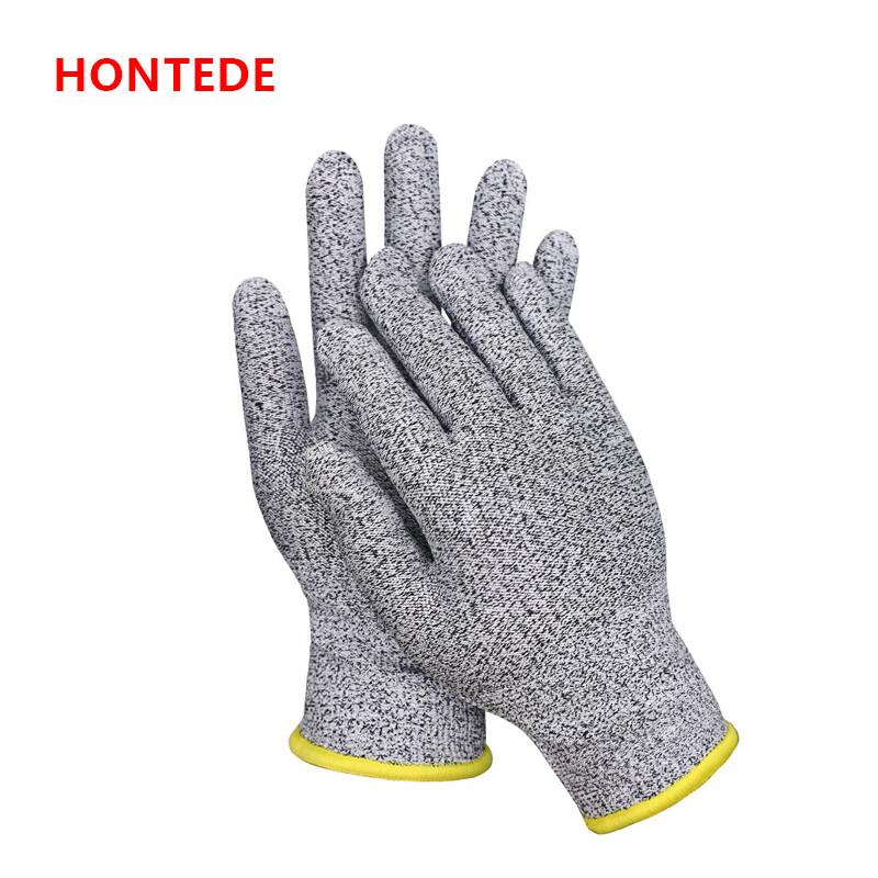 德力博（HONTEDE） 防刀割劳保手套 3级防切割 HG-3119灰色 （单位：双）