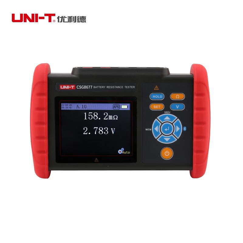 优利德（UNI-T） 电池内部电阻测试仪 分辨率：320*240 CSG8677 （单位：套）