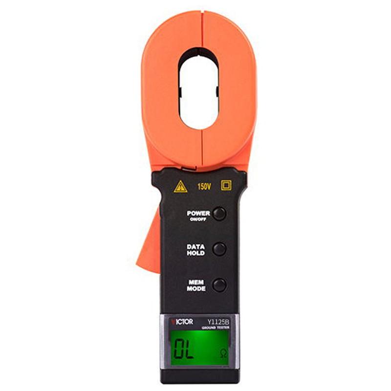胜利仪器（VICTOR） 钳形接地电阻测试仪 可测交流电流 Y1125B （单位：台）