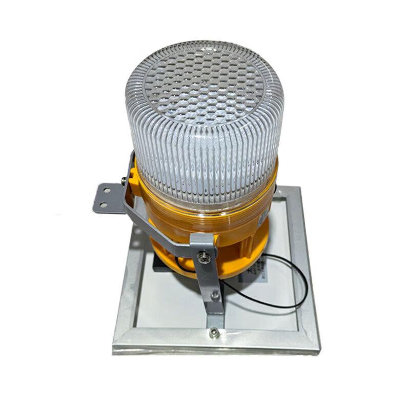 正辉（CHHI） LED太阳能警示灯 3W IP66 DC5V 红蓝光 YCL8329橙黄色 （单位：盏）