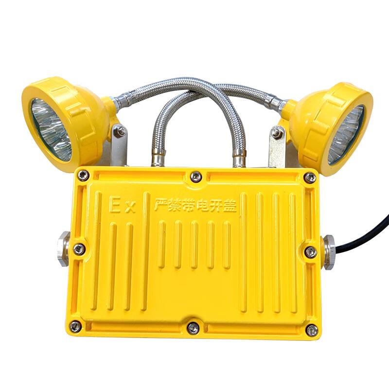 正辉（CHHI） 应急照明灯具 AC220V/DC2.4V 2×5W IP66 应急时间90min YCL8326黄色 （单位：盏）