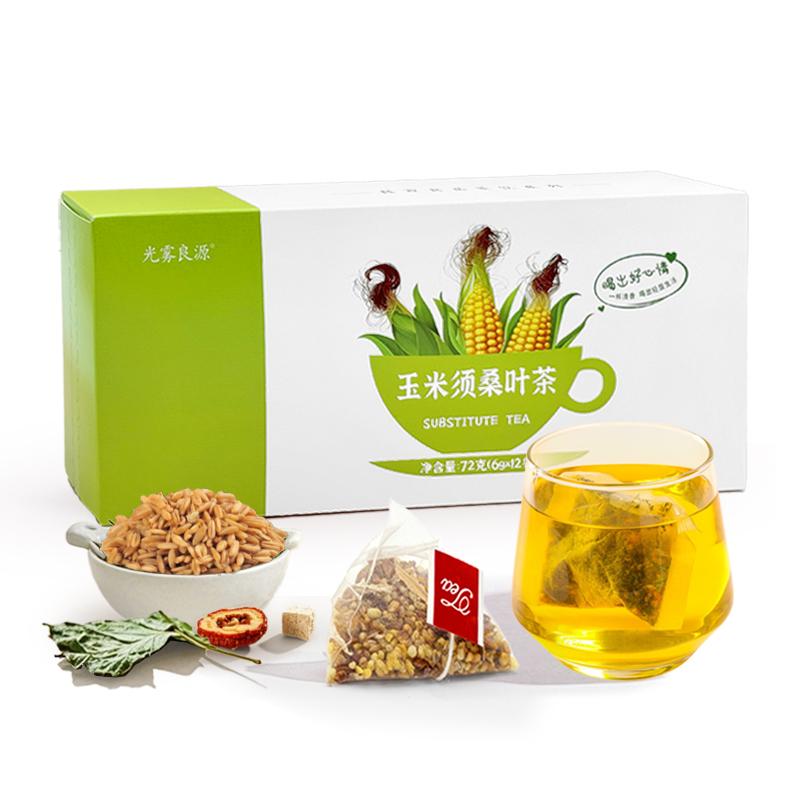 光雾良源玉米须桑叶茶72g(6gx12袋)/盒 72g(6gx12袋) （单位：盒）