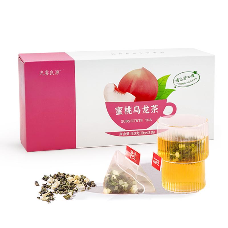 光雾良源蜜桃乌龙茶120g(10g*12袋)/盒 120g(10g*12袋) （单位：盒）
