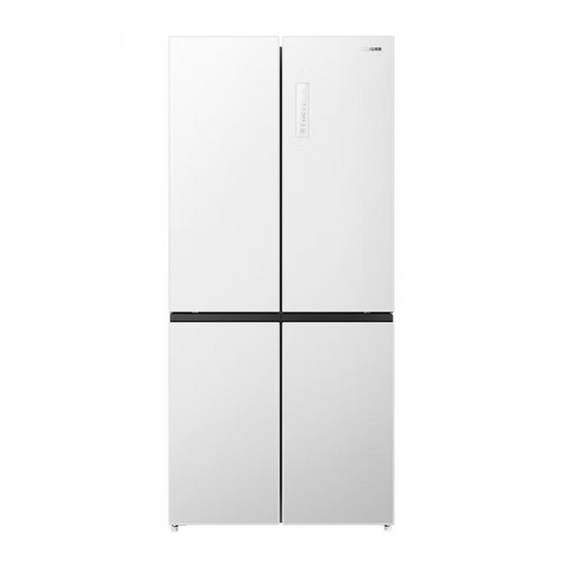 美菱（MELING）502升家用十字四门全空间净味无霜彩晶玻璃门超薄嵌入式1级能效智能大冰箱 BCD-502WP9BTZJC （单位：台）