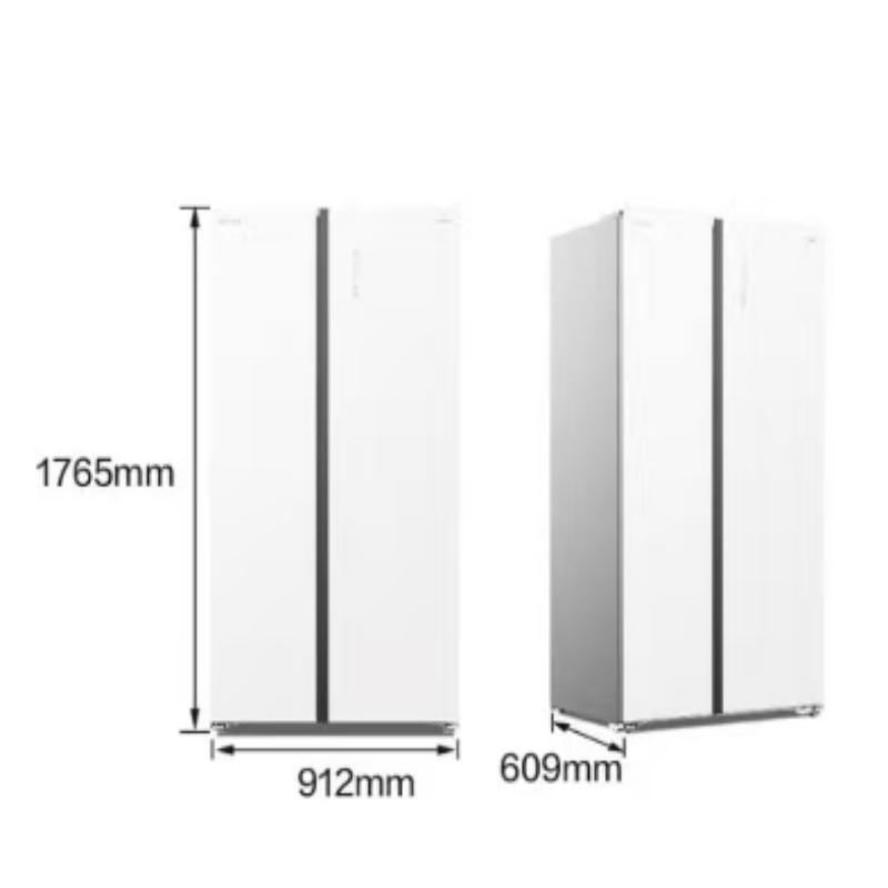美菱（MELING）510升家用对开门超薄嵌入式底部散热全空间净味智能大容量玻璃门双蒸发器1级能效冰箱 BCD-510WPBZJC （单位：台）