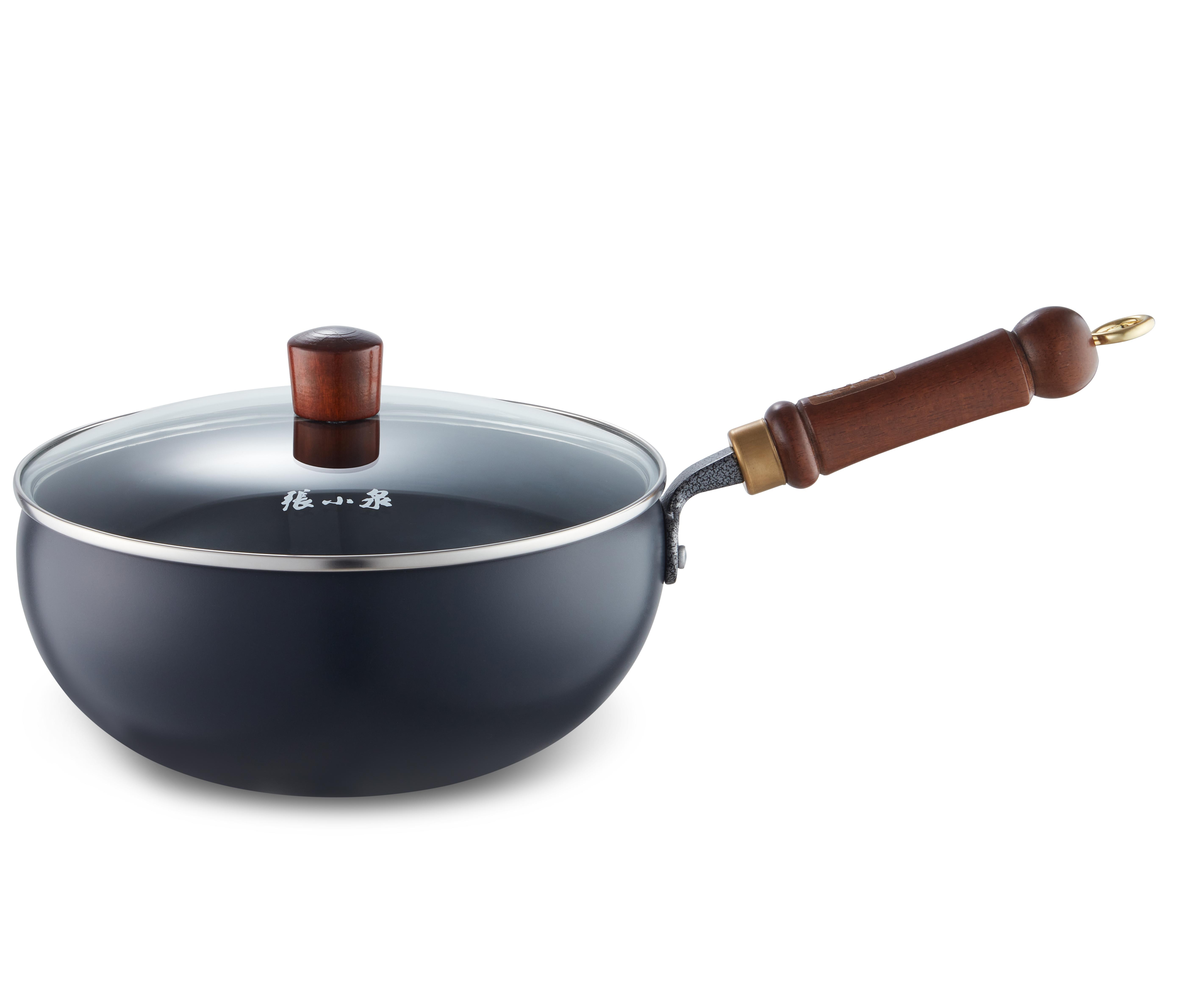 张小泉黑檀御味炒锅24cmC33570100 C33570100黑色 （单位：只）