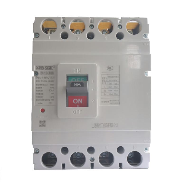 赛时工控(SHSSGK) SKSM8-630L/4300 4P 500A 塑料外壳式断路器 (单位:只) SKSM8-630L/4300 4P 500A浅灰 （单位：只）