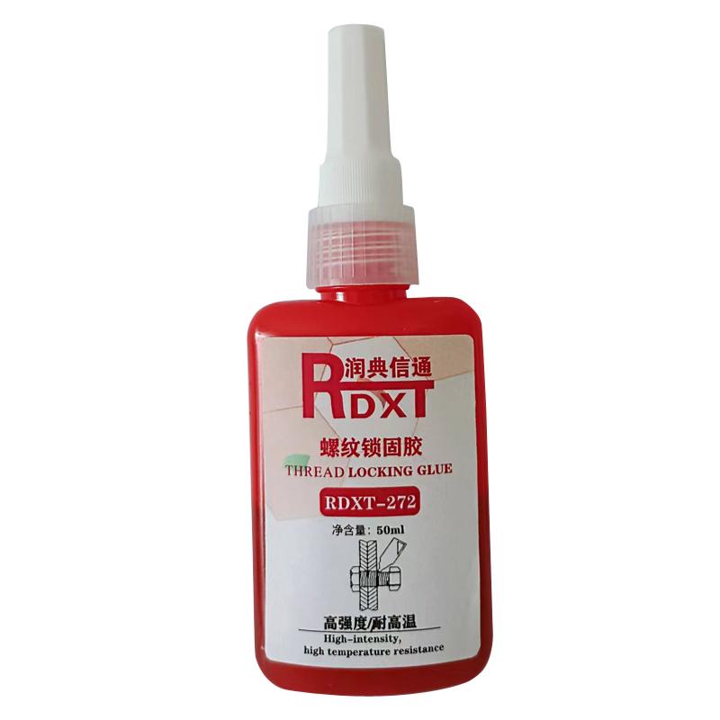 润典信通 RDXT-272 50g/支/10支1盒 螺纹锁固胶 RDXT-272橘红色 （单位：盒）