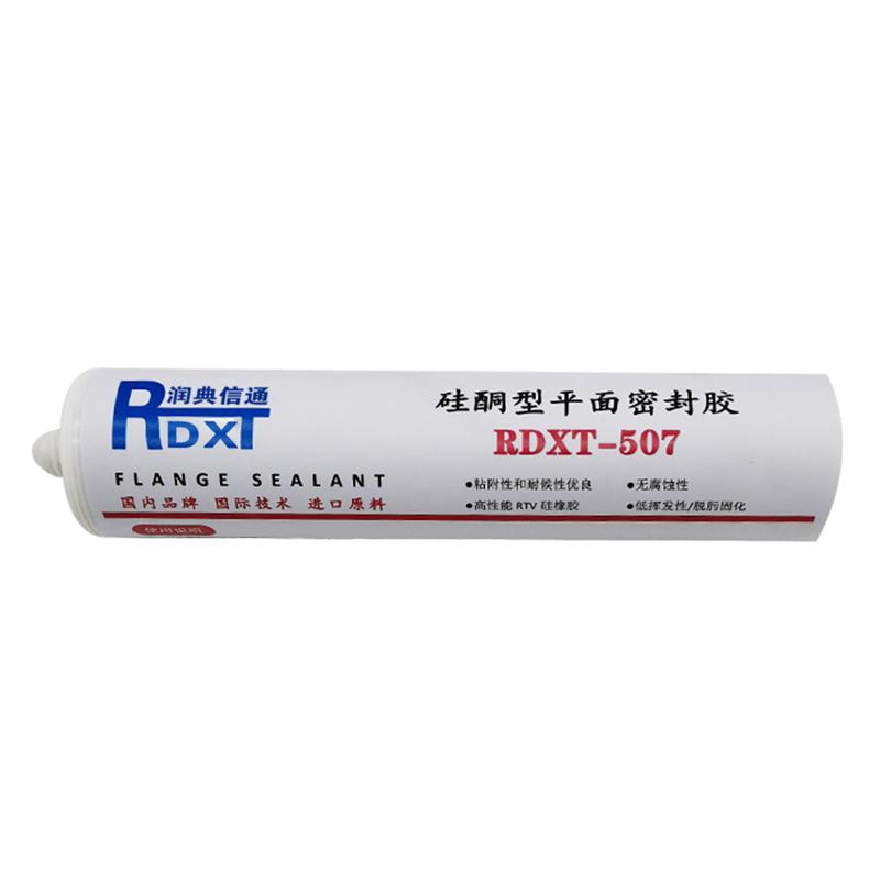 润典信通 RDXT-507 300ml/支/10支1盒 硅酮型平面密封胶 RDXT-507透明 （单位：盒）