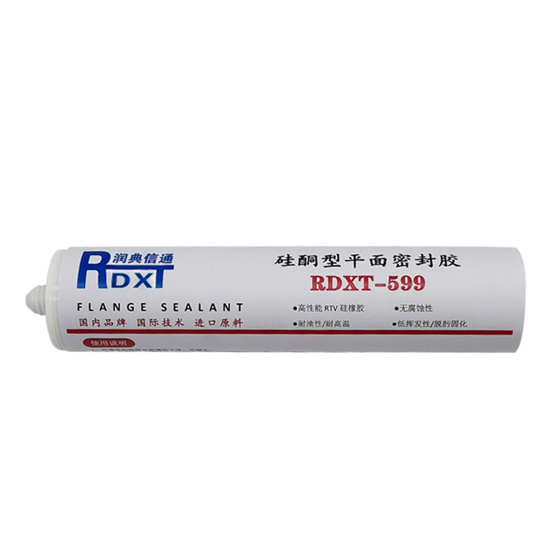 润典信通 RDXT-599 300ml/支/10支1盒 硅酮型平面密封胶 RDXT-599灰色 （单位：盒）