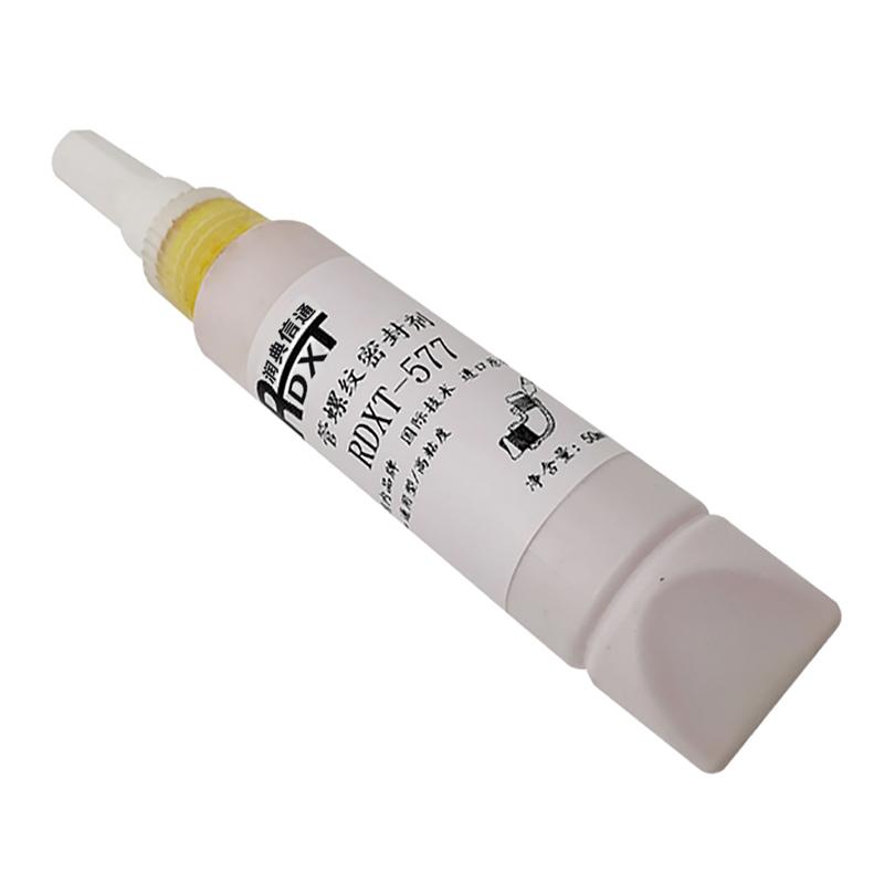 润典信通 RDXT-577 50g/支/10支1盒 管螺纹密封胶 RDXT-577黄色 （单位：盒）
