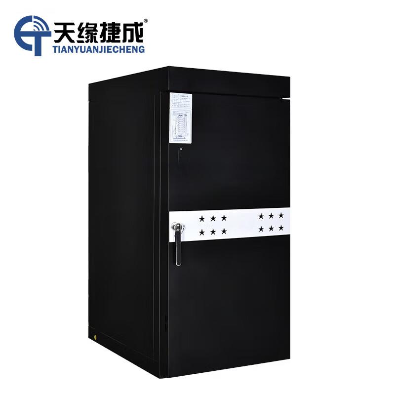 天缘捷成网络服务电磁机柜27U安全保密机柜 加厚板材 700*700*1600 TY-DC-27U黑色 （单位：台）